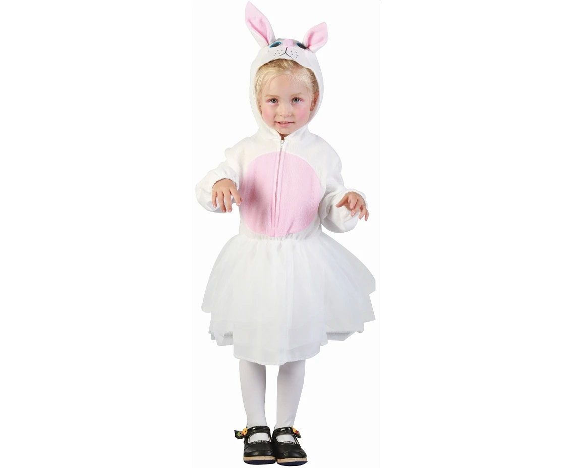 Costume for child Rabbit (dress with hood), size 92/104 cm